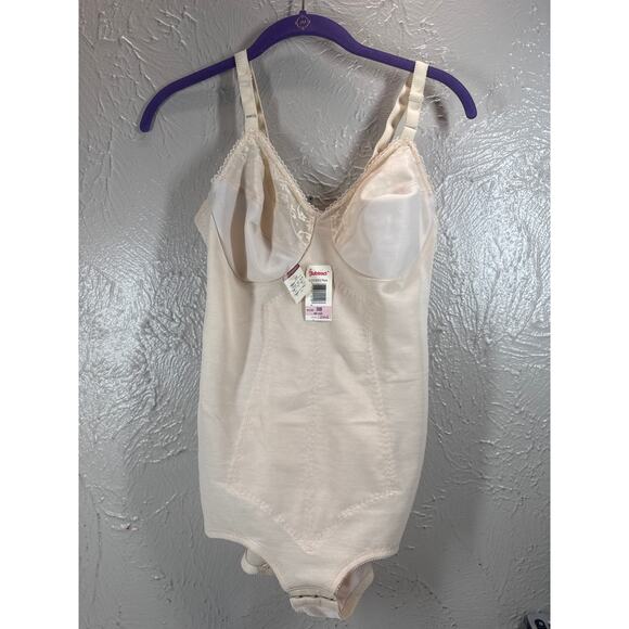 Subtract Beige Medium Control Lighter Weight Body Briefer #2545 Size 38B NWT - Picture 1 of 4